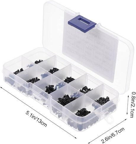 POPETPOP Mini Screw Set for M2 Series Carbon Steel Countersunk Screws Flat Head Screwdriver for Repairs in Saudi Arabia
