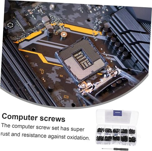 POPETPOP Mini Screw Set for M2 Series Carbon Steel Countersunk Screws Flat Head Screwdriver for Repairs in Saudi Arabia