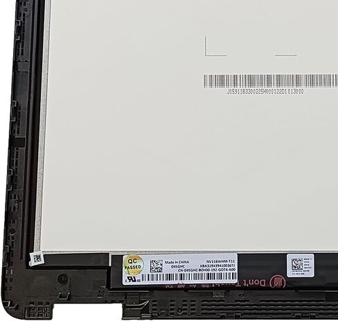استبدال ل Dell Chromebook 3100 2 في 1 شاشة لمس شاشة LCD شاشة محمولة شاشة محمول شاشة اللمس مجموعة أرقام الرقم مع مدي HD 1366x768 40 PIN B116XAK01.1 45GHC B116XAK01.2 N116BCN-EA1 NV116WHM-T01 in Saudi Arabia