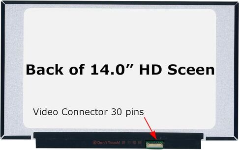 SCREENARAMA New Screen Replacement for HP 14-CK0001LA 3PX14LA, HD 1366x768, Glossy, LCD LED Display with Tools in Saudi Arabia
