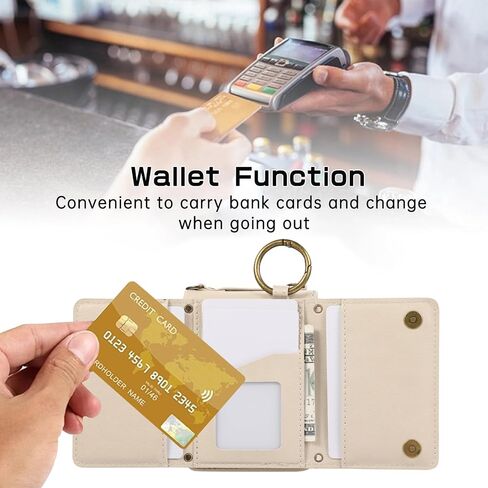 متوافق مع Samsung Galaxy Z Flip 6 5g 2024 حالة محفظة و Crossbody الكتف حلقة حلقة مشبك مفصلات حماية حامل بطاقة الهاتف ل zflip6 z6 g flip6 6z نساء الرجال الرجال الأسود in Kuwait