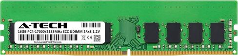 A-Tech 16GB RAM لـ Dell PowerEdge R240 ، R330 XL ، R340 ، T140 ، T30 ، T340 | DDR4 2133MHz PC4-17000 ECC-IDIMM 2RX8 ECC ترقية خادم غير مرغوب فيه in Kuwait