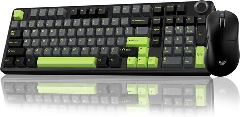 AULA Wireless Keyboard and Mouse Combo, F99 Pro Mechanical Keyboard SC900 Pro Wireless Mouse in Saudi Arabia