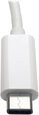 Tripp Lite U436-06N-GBW USB-C Gigabit Ethernet Adapter RJ45, Thunderbolt 3, Plug & Play for Mac Windows Chromebook, White, Cloud Care Pre-Configured Bundle Eligible (10 Pack) in Saudi Arabia