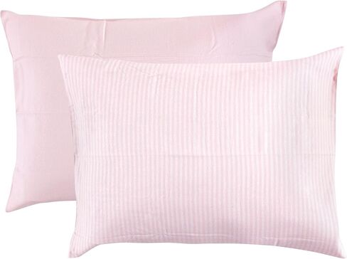 Touched by Nature Unisex Baby and Toddler Organic Cotton Toddler Pillowcase, Dino, One Size (Pack of 2) in Kuwait