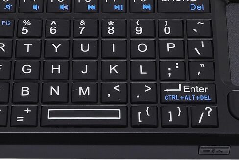 لوحة المفاتيح اللمسة اللمسة Zunate 2.4 جيجا هرتز قابلة لإعادة الشحن ، لوحة مفاتيح Mini 69 Backlit مع لوحة تتبع للكمبيوتر/Android/Linux/PS | 3 في 1 لوحات مفاتيح لاسلكية متعددة الوظائف ولوحة اللمس الماوس (تخطيط QWERTY) in Saudi Arabia