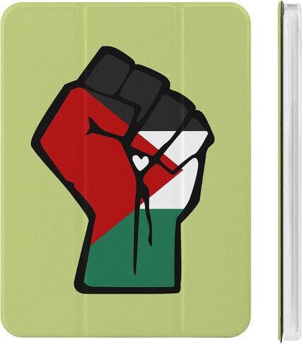Free Palestine Power Palestinian Case with Pen Holder Slim Lightweight Trifold Stand Compatible with iPad mini 4/5/6 Mini4/5（7.9in） in Saudi Arabia