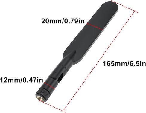 2pcs Wireless WiFi Router Antenna SA30M36130 0XJ094 Compatible with Lenovo Antenna Gain 9dbi in Saudi Arabia
