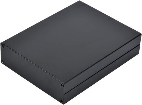 Electronic Project Aluminum Enclosure 33x114x150mm PCB Shielding Case Sand Black Split Design in Saudi Arabia
