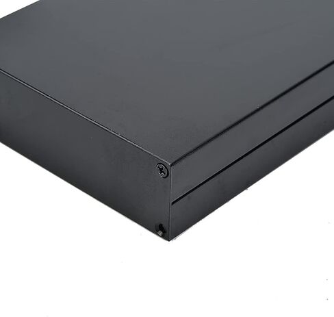 Electronic Project Aluminum Enclosure 33x114x150mm PCB Shielding Case Sand Black Split Design in Saudi Arabia