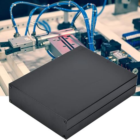 Electronic Project Aluminum Enclosure 33x114x150mm PCB Shielding Case Sand Black Split Design in Saudi Arabia