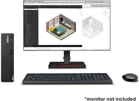 Lenovo ThinkCentre M70s SFF Small Form Factor Business Desktop Computer (Intel 10-Core i5-13400, 32GB RAM, 1TB SSD, UHD Graphics 730), IST HUB, w/Keyboard, Mouse, 3-Year Warranty, Win 11 Pro, Black in Saudi Arabia
