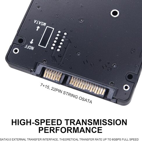 MSATA Solid Disk Solid SATA3 External Hard Enclosure Adapter Double Purpose MSATA Adapter in Saudi Arabia