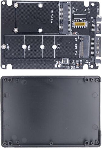 MSATA Solid Disk Solid SATA3 External Hard Enclosure Adapter Double Purpose MSATA Adapter in Saudi Arabia