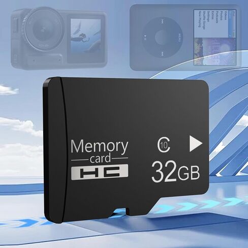 بطاقة Micro SD 32GB SDHC C10 U1 ، بطاقة ذاكرة عالية السرعة من الفئة 10 للكاميرا ، داش كاميرا ، GPS ، مشغل MP3 ، الهاتف in Saudi Arabia