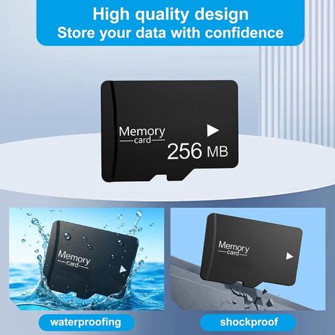 Micro SD Card 256MB(0.25GB) 2 Pack with SD Adapter, Bulk Small Capacity Memory Card for Small Files Only - Not Suitable for Camera or Phone in Saudi Arabia