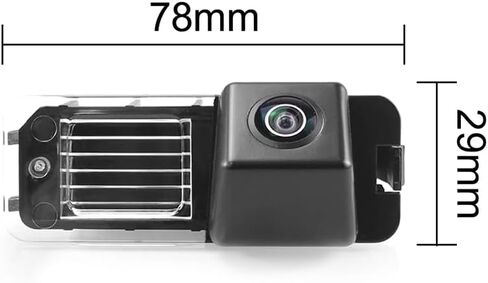 AHD/CVBS CAR CAR الخلفية عرض عدسة الكاميرا في FISHEYE LENS CAMERA مع كاميرا RCA مع كابلات RCA وكاميرا VOLKSWAGEN VW POLO 6R V GOLF 6 PASSAT CC MK6 MAGOTAN BORA & Backup Camera (CVBS-AHD) in Kuwait