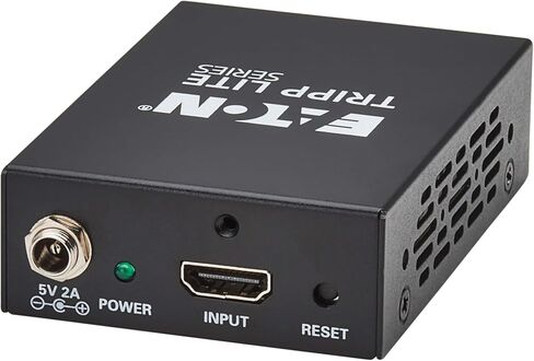 TRIPP LITE Series 4-Port HDMI Splitter ، 8K@60Hz ، 1 في 4 OUT ، مرآة/مكررة فقط ، الدعم متعدد الدقة ، مجموعة التثبيت ، محول الطاقة الدولي ، التوصيل والتشغيل ، ضمان لمدة عام (B118-004-8K) in Kuwait