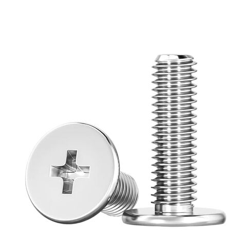 304 من الفولاذ المقاوم للصدأ M6 فوليترا رقيقة مسطحة مسطحة مسامير راحة M6 M8 البراغي الكمبيوتر المحمول الكمبيوتر (M6x16x12 20pcs) in Kuwait