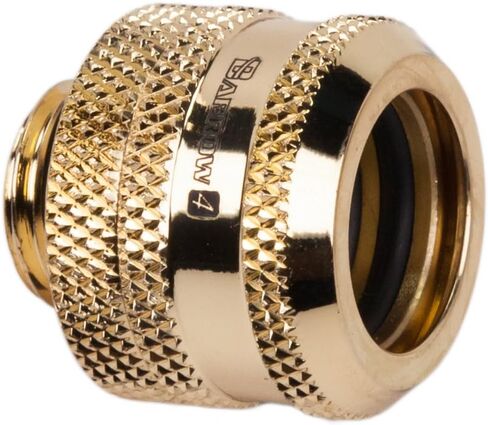 Barrow G1/4" to 14mm Hard Tubing Compression Fitting, Gold in Saudi Arabia