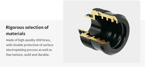 G1/4" 90 Degree Dual Rotary Fitting Connector 360 Degree Rotation Serpentine Rotary Fitting Adapter (Black) in Saudi Arabia
