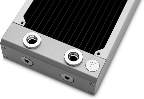 EKWB EK-Quantum Surface P240M Radiator and EK-Loop Fan FPT 120 D-RGB Black Fan Bundle, Black in Saudi Arabia