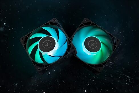 EKWB EK-Quantum Surface P240M Radiator and EK-Loop Fan FPT 120 D-RGB Black Fan Bundle, Black in Saudi Arabia