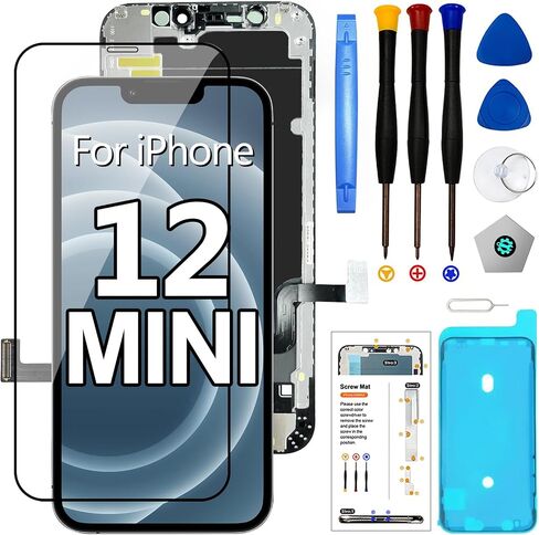LMQ for iPhone Xs Max Screen Replacement Kit 6.5“ Full HD Display (A1921, A2101, A2102, A2103, A2104) 3D Touch Display Digitizer Frame with Repair Tool in Saudi Arabia