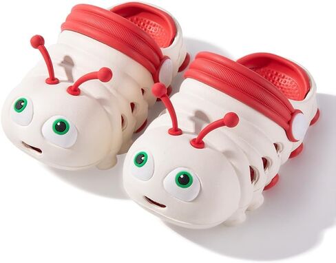 JUXI Toddler Clogs Girls Boys Clogs Garden Shoes Cartoon Slides Toddler Sandals Beach Kids Slippers in Kuwait