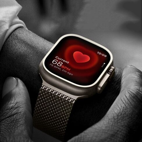 حلقة Milanese Mesh Loop لـ 44 مم 45 ملم Apple Watch Band for Men 42mm 44mm 46mm 38mm 45mm Series 7 40mm 41mm 49mm النساء ، in Saudi Arabia