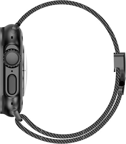 حلقة Milanese Mesh Loop لـ 44 مم 45 ملم Apple Watch Band for Men 42mm 44mm 46mm 38mm 45mm Series 7 40mm 41mm 49mm النساء ، in Saudi Arabia