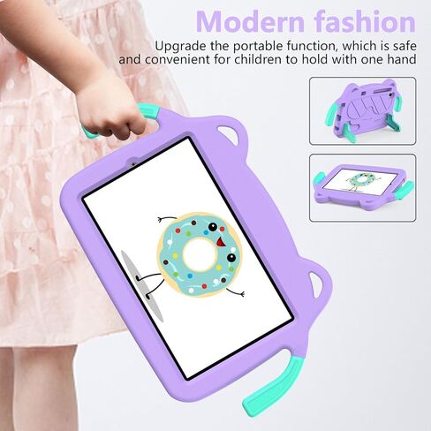 Tablet Travel Lightweight EVA Protective Case Compatible with Lenovo Tab M8 4th Generation (2024) Shockproof Case Compatible with Kids - Cute and Safe Tablet Case Pr in Saudi Arabia