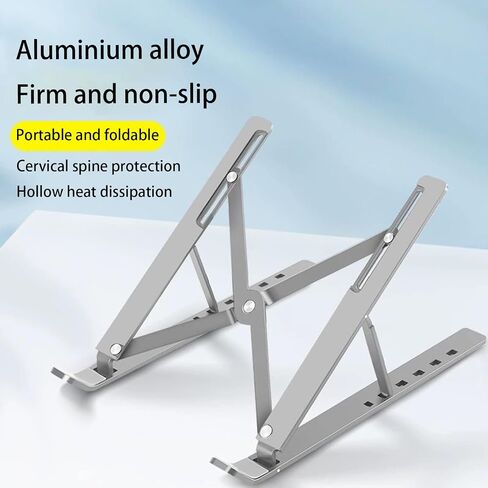 Laptop Stand for Dell XPS 16 9640 Laptop, Ergonomic 6-Levels Angles Adjustable Computer Stand, All Aluminum Laptop Stand ﻿ in Saudi Arabia
