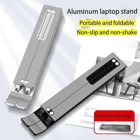 Laptop Stand for Dell XPS 16 9640 Laptop, Ergonomic 6-Levels Angles Adjustable Computer Stand, All Aluminum Laptop Stand ﻿ in Saudi Arabia
