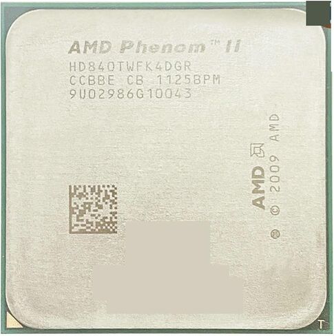 A PH II X4 840T 2.9 GHz CPU Processor HD840TWFK4DGR Socket AM3 in Saudi Arabia