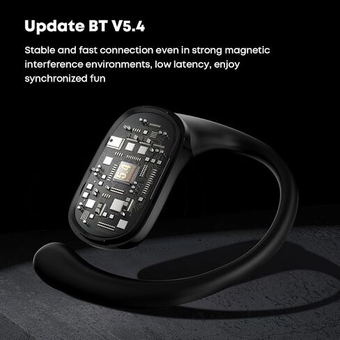 Bluetooth Headphones Air Conduction, IPX5 Waterproof Air Conduction Ear Buds, Over Ear Headphones with MIC, Over Ear Earbuds for Sports, Running Earbuds, 35 Hours Music, Clear Calls in Saudi Arabia