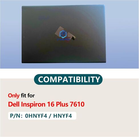 غطاء LCD المحمول البديل LCD الخلفي الجزء الخلفي ل Dell Inspiron 16 Plus 7610 HNYF4 0HNYF4 in Saudi Arabia