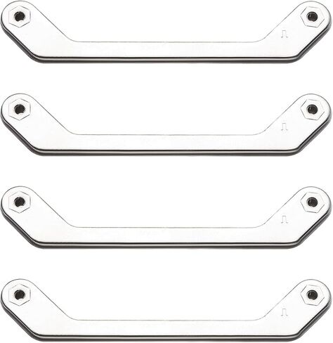 4pcs تقسيم قاعدة المعادن القوس الخلفي حامل مروحة التبريد متوافق مع Intel CPU Cooler LGA 1700 PIN شريحة in Saudi Arabia