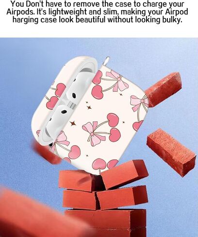 Custy Case Hard Case متوافق مع غطاء Case Airpod 4 ، لطيف مع سلسلة المفاتيح الذهبية ، ناعم TPU حالة مقاومة للصدمة للنساء الفتيات (لطيف الصبار رعاة البقر) in Kuwait
