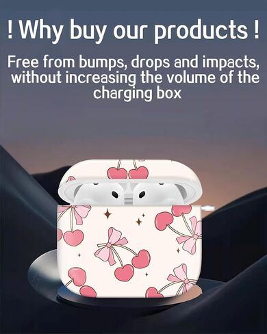 Custy Case Hard Case متوافق مع غطاء Case Airpod 4 ، لطيف مع سلسلة المفاتيح الذهبية ، ناعم TPU حالة مقاومة للصدمة للنساء الفتيات (لطيف الصبار رعاة البقر) in Kuwait