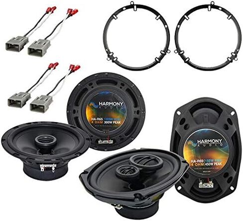 Harmony Audio HA-R65 Compatible with Honda Accord 1998-2002 Bundled with HA-R69 Factory Speaker Replacement Package in Saudi Arabia