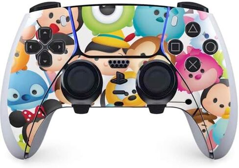 Skinit Decal Gaming Skin Compatible with PS5 DualSense Edge Pro Controller - Officially Licensed Disney Tsum Tsum Minnie Mouse Design in Saudi Arabia