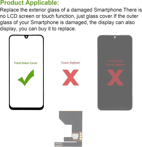 استبدال شاشة زجاجية خارجية جديدة من Galaxy A16 5G مع أدوات أدوات الإصلاح المجانية (لا يوجد LCD Touch ＆ Digitizer) in Kuwait