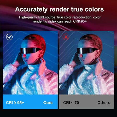 Sanpyl RGB Photography Light Wand, Handheld Dimmable LED Video Light, 2500K to 9000K Adjustable, Support Camera Mounted in Saudi Arabia