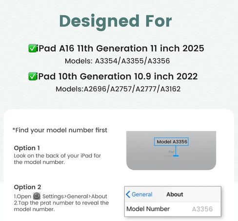 Keyboard Case For iPad 10th Generation 2022 10.9 inch,360° Rotatable Magnetic Keyboard Case with Pencil Holder Groove Design, 7 Color Backlit Detachable Keyboard, Smart Folio Tablet Cover (Teal) in Saudi Arabia