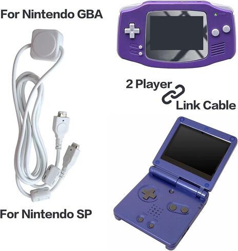 USONLINE911 واحد متعدد اللاعبين (للاعبين) استبدال كبل الارتباط ل Nintendo ل Gameboy Advance ولأنظمة Gameboy Advance SP in Saudi Arabia