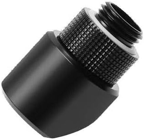 Barrowch G1/4 "زاوية 45 درجة موسع دوار يلفها ذكر للإناث FBWT45-MR (أسود) in Saudi Arabia