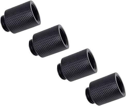 Alphacool Eiszapfen G1/4" Male to Female 20mm Extender Fitting, White, 4-Pack in Saudi Arabia