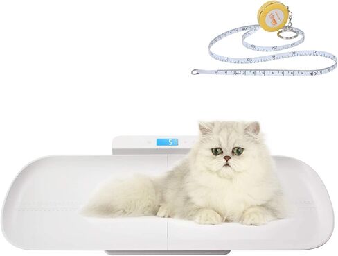 ميزان وزن الاطفال من ميكبوك | ميزان رقمي | الأطفال، الرضع، البالغون، الحيوانات الأليفة، الجراء، القطط، الكلاب | موازين الأطفال - رائعة للأطفال حديثي الولادة/ناقصي الوزن/الأطفال المبتسرين | يصل إلى 220 رطلاً - جديد 2023 in Kuwait