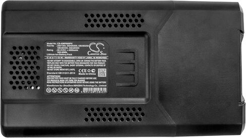 استبدال بطارية Bellv لـ Greenworks 2901302 ، G80B4 ، GBA80200 ، GBA80250 ، GBA80400 ، GBA80500 Pro 80V Chainsaw Case HC0 ، Pro 80V Cordless Brushless Axi in Kuwait